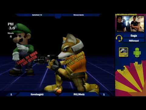 BF7.5: RG|Medz (Fox) vs ilovebagelz (Luigi) Winners Semis