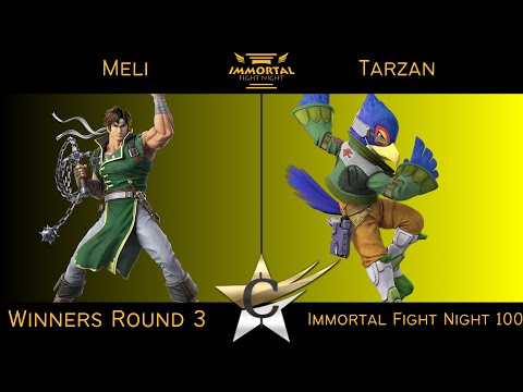 Immortal Fight Night 100 Winners Round 3 - Meli (Richter) vs C2F | Tarzan (Falco) Smash Ultimate - S