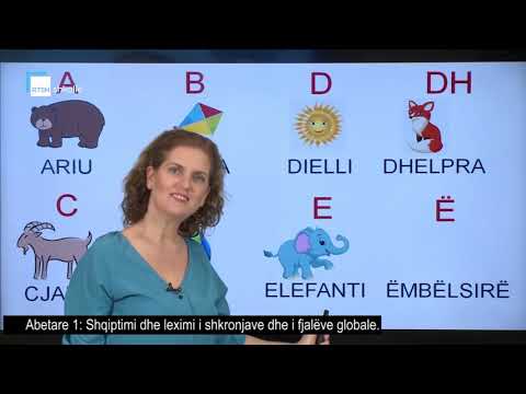 Abetare 1 - Shqiptimi dhe leximi i shkronjave dhe i fjalëve globale