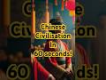 Chinese Civilization: 5000 Years of Legacy in a Minute!