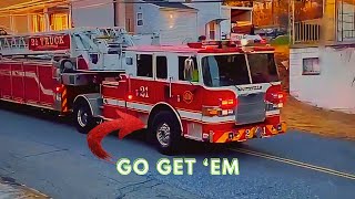 Fire Trucks RESPONDING