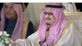 الملك سلمان بن عبد العزيز يتذكر إخوانه ويبكي مع الا ليت الزمان