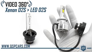 LED bulb-set D2S (6500K) to converting from xenon to LED D2S6500KLED