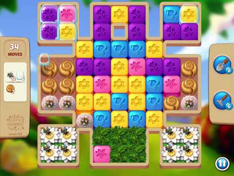 Lily’s Garden: Design & Relax - Day 7 - Level 172 - Hard - No Boosters - FULL STORY - CaroGamesNL