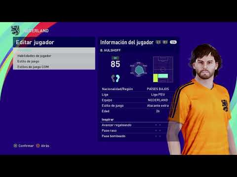 Bernardus Adriaan “Barry” Hulshoff - PES Clasico (Face, Body& Stats)
