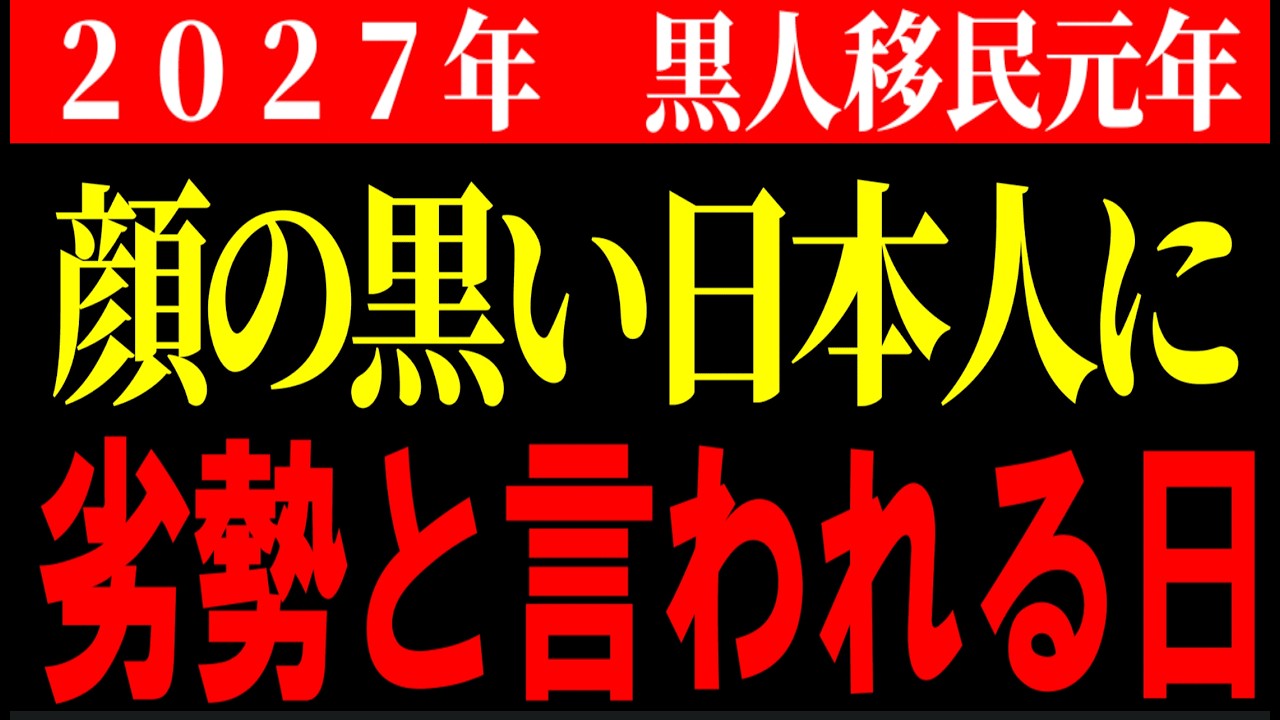 【拡散希望】顔の黒い日本人に支配される時代がやってくる【参政党吉川里奈議員質疑】