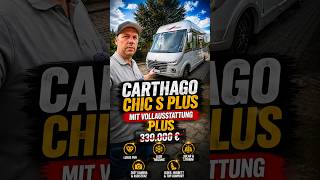 Mega VOLLAUSSTATTUNG Carthago chic s-plus I 61 XL LE auf Iveco Daily #wohnmobil #reisemobil #camper