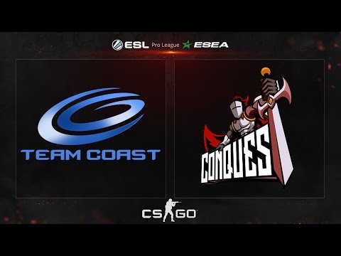 CS:GO - Coast vs. Conquest [Cbble] - ESL ESEA Pro League Season 2 - Week 3, Day 1