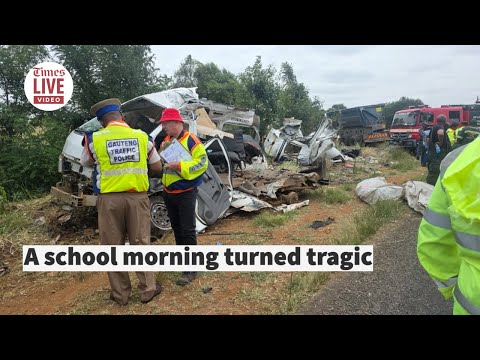 Tragic morning: 13 pupils killed in Vanderbijlpark crash