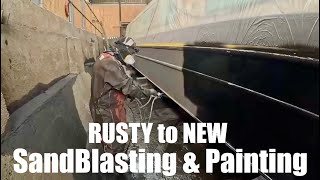 Ultimate Boat Restoration from Rusty Old to New and Shiny