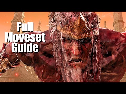 How to beat Godfrey / Hoarah Loux at Level 1 (no weapon upgrades) - Elden Ring Moveset Guide
