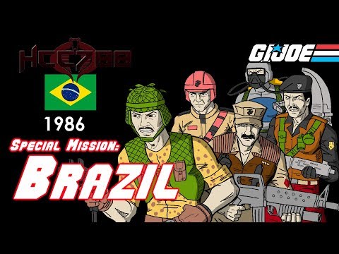 HCC788 - 1986 SPECIAL MISSION: BRAZIL - Vintage G.I. Joe toy review!