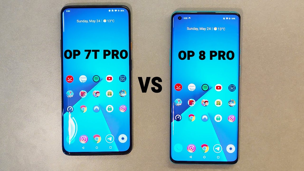 OnePlus 8 Pro vs OnePlus 7T Pro speed test