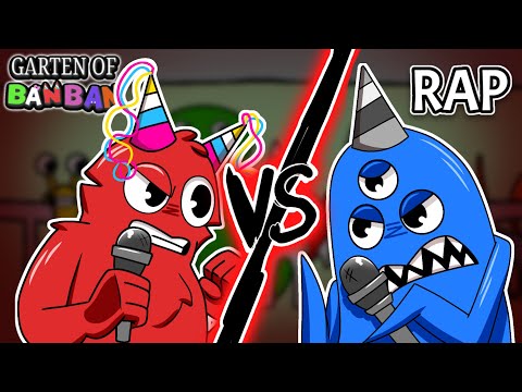 BANBAN vs NABNAB 🎵 "BATALLA DE RAP" (ANIMADA) GARTEN OF BANBAN - CANCION 🐸 SIMBA