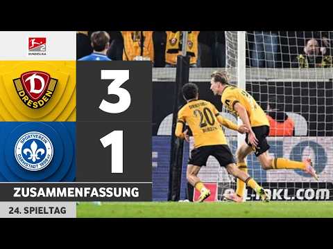 SG Dynamo Dresden - SV Darmstadt | 3:1 | Highlights | 2. Bundesliga 2025/26 | dresden darmstadt