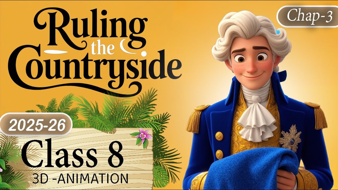Ruling the Countryside class 8 | Class 8 history chapter 3 (Animation) Explained one shot revision