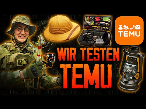 Outdoor- und Angelausrüstung von TEMU -👌​​Top oder Schrott?👎