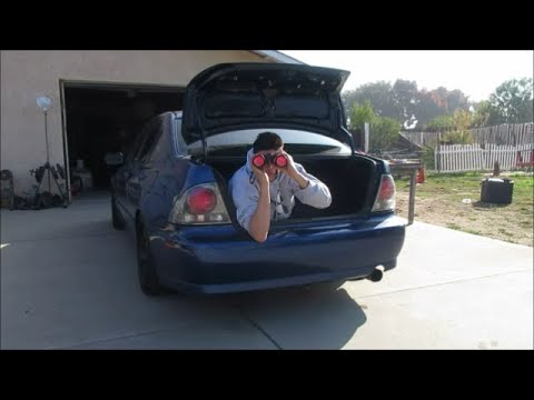 lexus is300 backup camera install boss audio