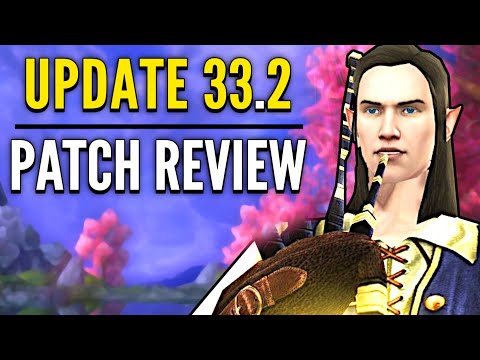 LOTRO News: Minstrel Revamp & New Race/Class Combos! | Update 33.2 Patch Review