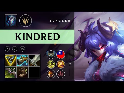 Kindred Jungle vs Ekko - TW Challenger Patch 25.24