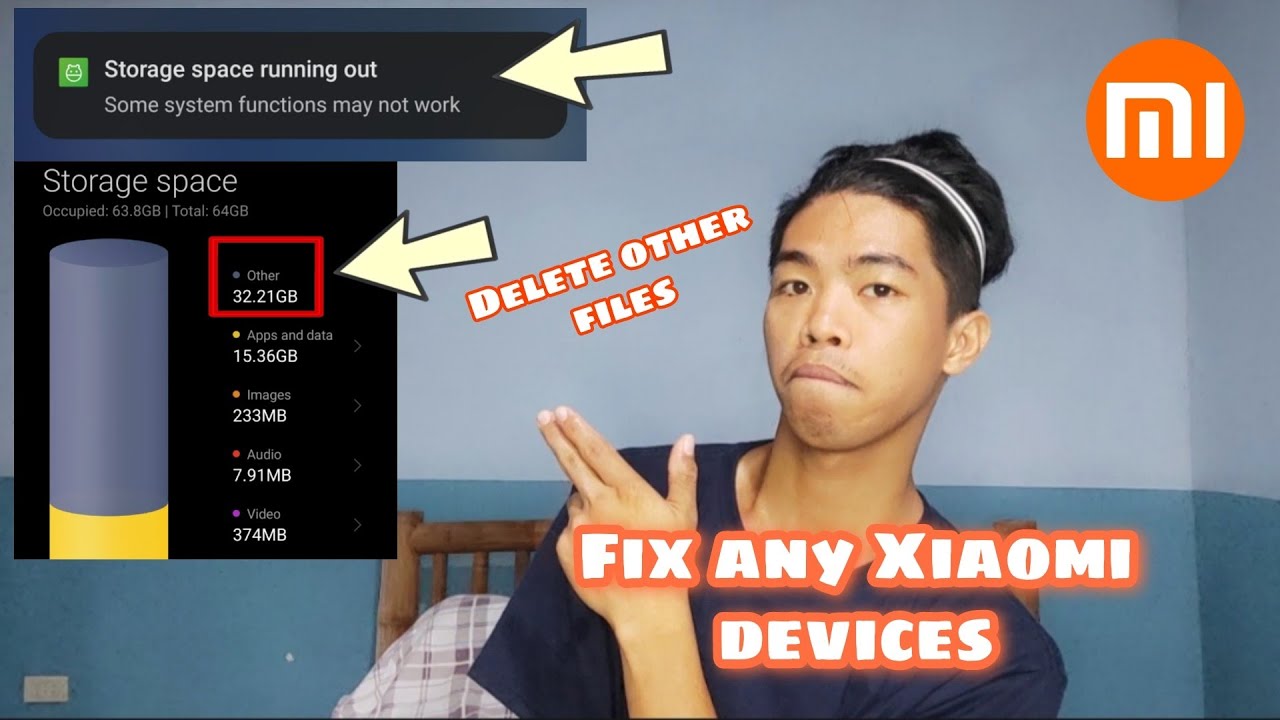 Fix Storage space running out and delete other files on any Xiaomi devices (Tagalog) NorielTV