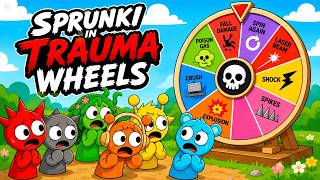 LIVE SPRUNKI BATTLE! WHO SURVIVES in AY In Ultimate Trauma Wheel! 🏆008