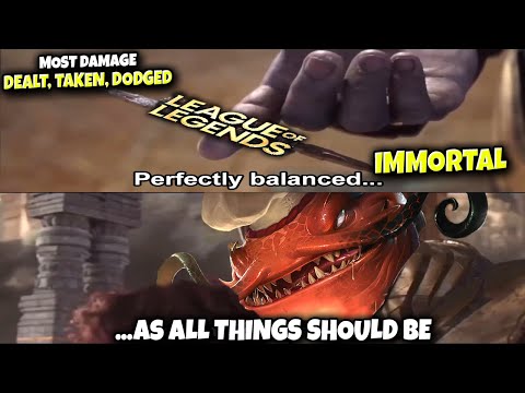 Tahm Kench Top is so perfectly Balanced: Most Dmg Dealt, Taken, Dodged 🔥 LoL Top Tahm Kench Gameplay