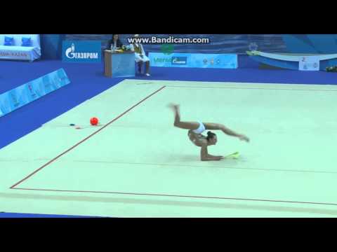 Arina Charopa Clubs AA - WC Kazan 2015