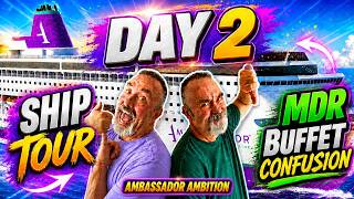 Ambassador Ambition Ship Tour (Day 2) 🚢 | The GOOD, The BAD & The Surprises. #ambassador #ambition