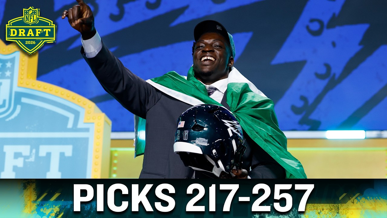 Picks 217-257: that's a wrap | 2026 NFL Draft'