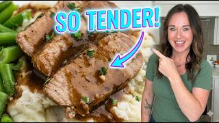 The Juiciest Crock Pot Pork Tenderloin for only $13!