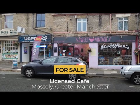 Licensed Cafe For Sale Mossley Greater Manchester