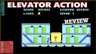 Elevator Action - on the Commodore 64 !! with Commentary