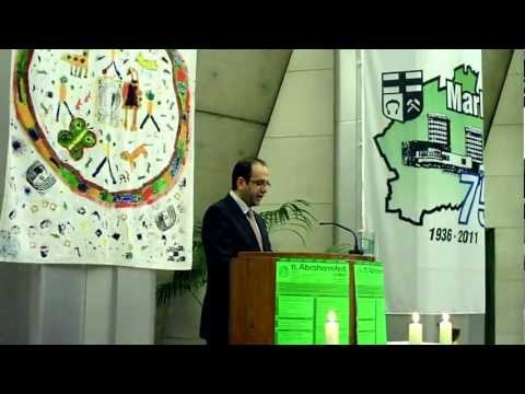 Abrahamsfest 2011: Ansprache Vorstandsvorsitzender DITIB Prof. Dr. Ali DERE   beim Abrahams-Gastmahl