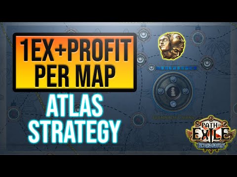 PRINTING CURRENCY 1ex+ each map Atlas Strategy, Glennach Cairns Beyond+Nemesis stacking