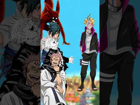 Boruto Vs Naruto Sasuke Gojo & Sukuna