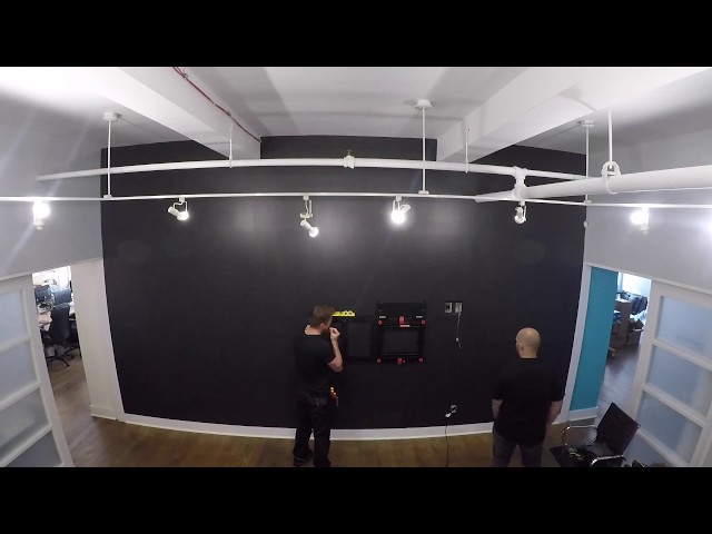 Video teaser for Timelapse: Peerless-AV Video Wall Mounts installed in only 17 minutes!