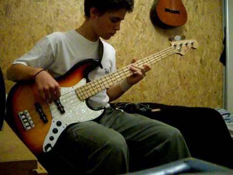 She's only 18 bass cover