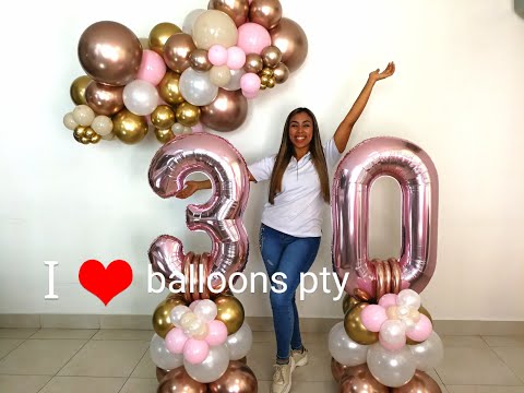 PASO A PASO Guirnalda de Globos / STEP BY STEP Balloon Garland/ TIPS/ PRECESOS/ DIY