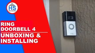 HOW TO INSTALL RING DOORBELL 4