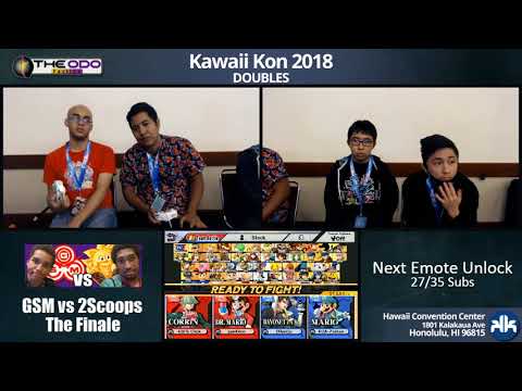 KKON18 Teams: SSB Wii U - WR2 - Click + Dren vs FruitBasket + Evanger