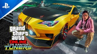 PlayStation Grand Theft Auto Online - Update Announcement: Los Santos Tuners | PS4 anuncio