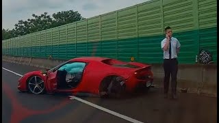 Re: [新聞] 法拉利296 GTB國道自撞 32歲駕駛是彰化