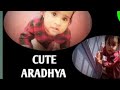 Cute Baby Aradhya One Year Baby