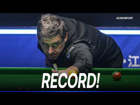 Ronnie O'Sullivan makes history: 153-match streak at the World Open is a record!