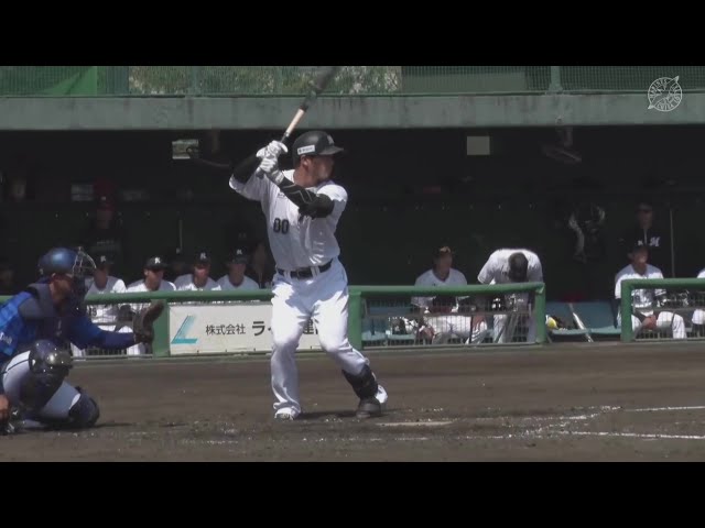【ファーム】確信弾!! マリーンズ・池田来翔 レフトへのソロホームランで点差を広げる!! 2025年4月5日 千葉ロッテマリーンズ 対 横浜DeNAベイスターズ