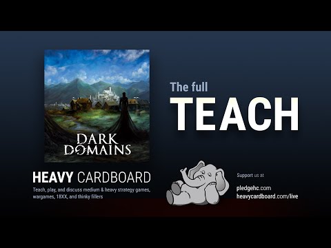 How to Play only - Dark Domains How to Play by Heavy Cardboard