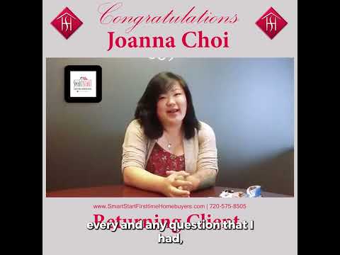 Thank you Joanna - Down Payment Assistance For Colorado First Time Home Buyers - Buy your home now in Colorado with little or no money down