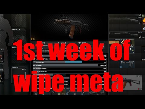 Level 1 traders META guns - perfect for broke boys and rats all wipe - Escape from Tarkov 0.13