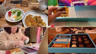 【vlog】ぱんだの日常🌱｜ホワイトデー｜せんべつ｜食の記録